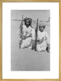 Seated portrait of Sheikh Mubarak ...