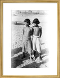 Portrait of two boys in ...