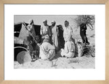 View of Bedouin men in ...