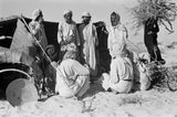View of Bedouin men in ...