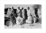 View of Bedouin men in ...