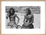 Portrait of two men of ...