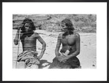Portrait of two men of ...