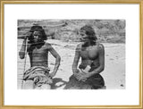 Portrait of two men of ...