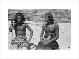 Portrait of two men of ...
