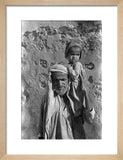 Portrait of a man carrying ...