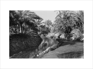 View of water channels at ...