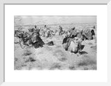 Wilfred Thesiger's party saddling up ...