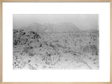 View of rocky hillsides dotted ...
