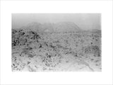 View of rocky hillsides dotted ...