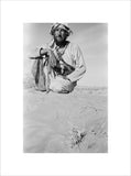 Seated portrait of Wilfred Thesiger ...