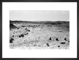 Landscape of a gravelly dry ...