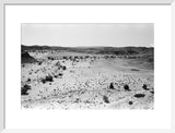 Landscape of a gravelly dry ...