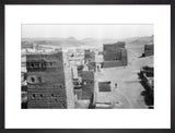 View of tower houses in ...