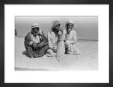 Group portrait of three of ...
