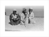 Group portrait of three of ...