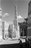 View of a mosque and ...
