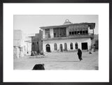 View of a woman walking ...