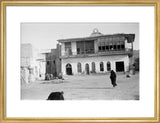 View of a woman walking ...