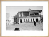 View of a woman walking ...