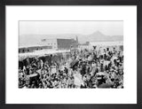 View of a crowd of ...
