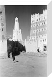 Street at Shibam with high ...