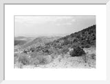 View from a hillside looking ...