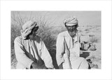 Seated portrait of two Manasir ...