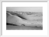 View of sand dunes and ...