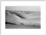 View of sand dunes and ...