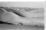 View of sand dunes and ...