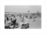 View of a crowd of ...