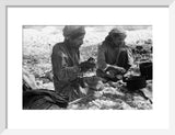 Portrait of two Bedouin men ...