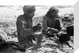 Portrait of two Bedouin men ...