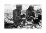 Portrait of two Bedouin men ...