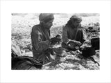 Portrait of two Bedouin men ...