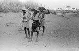 Group portrait of three Arab ...