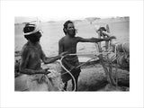 Portrait of two Bedouin men ...