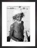 Portrait of an elderly man ...