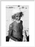 Portrait of an elderly man ...