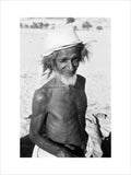 Portrait of an elderly man ...