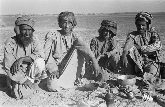 Seated group portrait of an ...