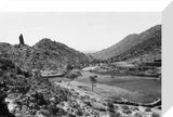 View of farm fields at ...