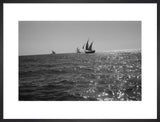 Distant view of booms, large ...