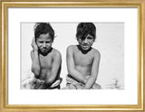 Portrait of two boys of ...