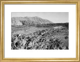 View of volcanic landscape in ...