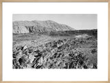 View of volcanic landscape in ...