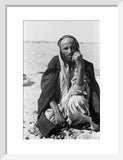 Seated portrait of a tribesman ...