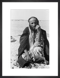 Seated portrait of a tribesman ...