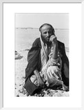 Seated portrait of a tribesman ...